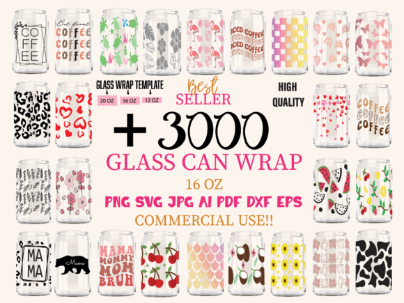 Download Libbey Glass Svg, Can Glass Wrap - Can Collection