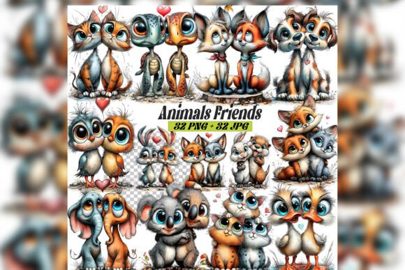 Download Whimsical Woodland Animals Friends - Premium Resources