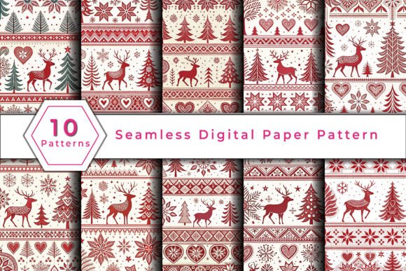 Download Nordic Scandinavian Pattern - Can Collection