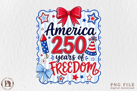 Download American 250 Years of Freedom Png - Can Collection