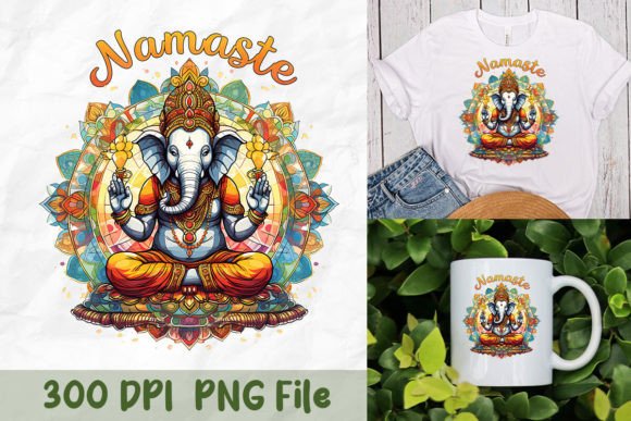 Download Ganesha Yoga Spiritual Art - Spiritual art Collection