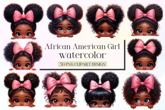 Download Peekaboo African Black Girl Clipart - Can Collection